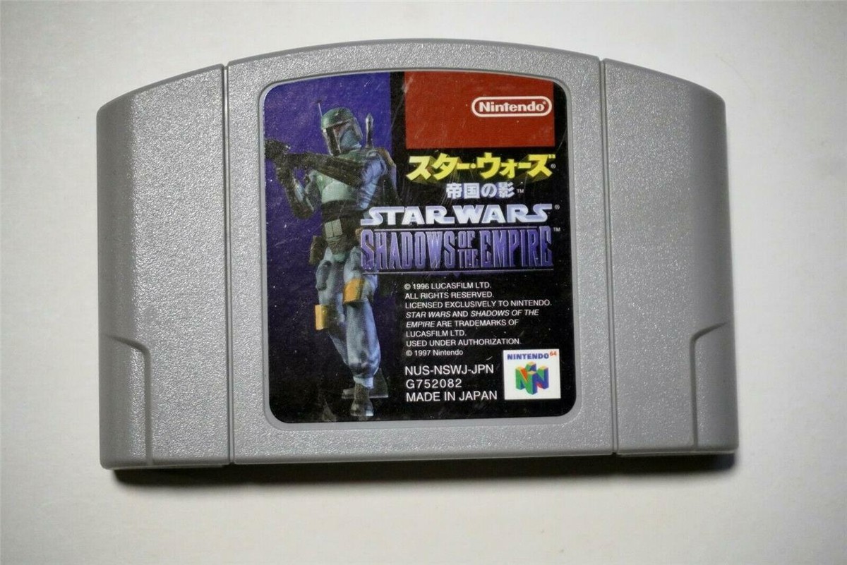 Nintendo 64 Star Wars Shadows of the Empire Japan N64 game US