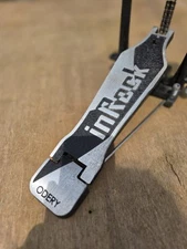 ODERY IN ROCK Single Bass Drum Kick Pedal / Hardware DOUBLE CHAIN DRIVEN  VGC