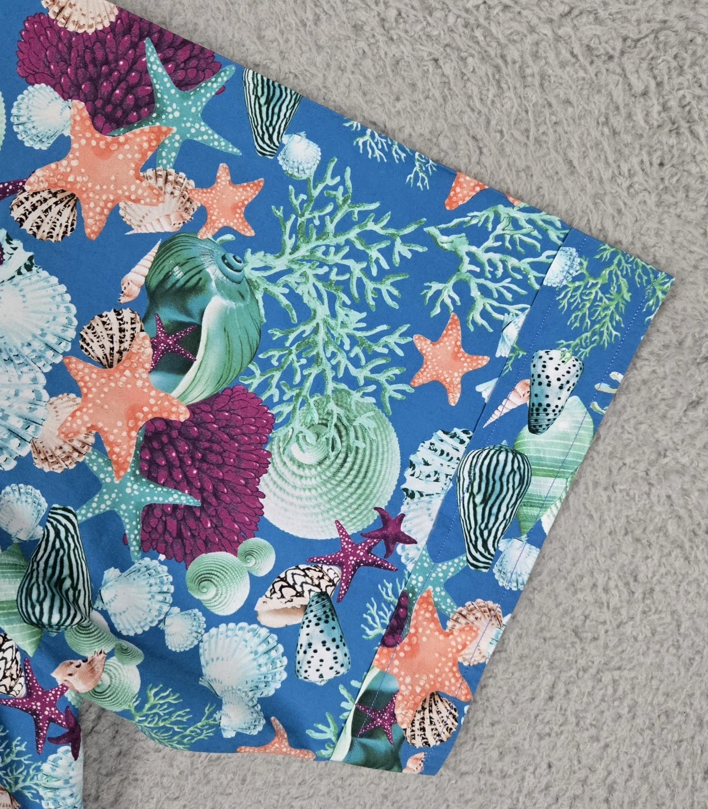 Maus & Hoffman Shirt Tropical Coral Reef Men's Large