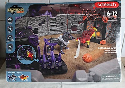 SCHLEICH  Spielwelt ELDRADOR  CREATURES,BattleCave Arena: Lava vs.Schatten 42673