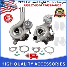Left Right Turbo Turbocharger For Ford Explorer 2013-19 Lincoln 3.5l Mgt1549sl