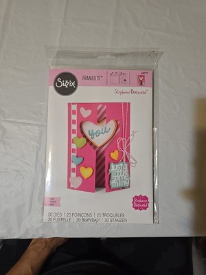 Sizzix Framelits Mini Half Card Die Set 660713 Stephanie Barnard 