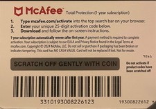 McAfee Total Protection 2026 For 1 Device / 1 Year Subscription