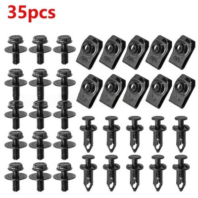 35x M6 Schrauben Clips Set Unterfahrschutz Motorschutz für Opel Astra 7731367