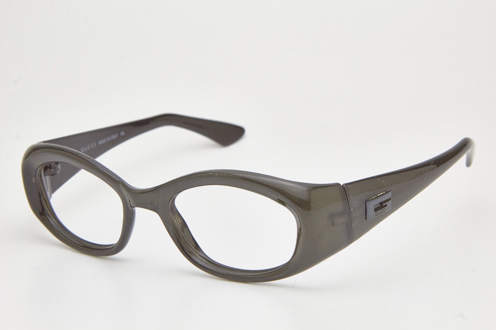 GUCCI glasses 2432 bold narrow rectangular frame … - image 3
