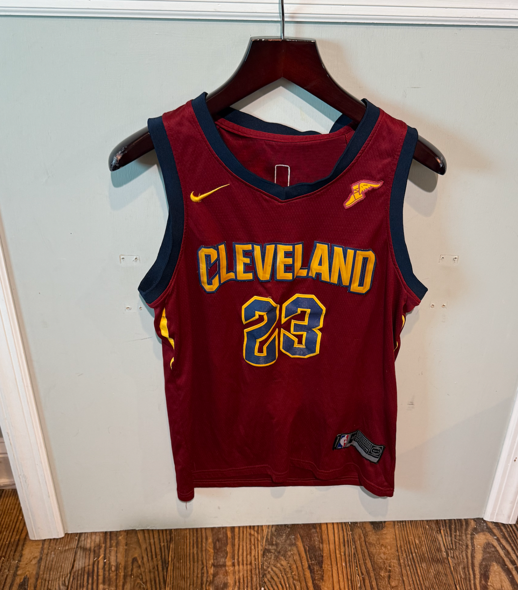 LeBron James Cleveland Cavs Swingman Rare Goodyear Nike Jersey Size Medium  44