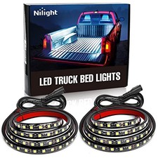 Nilight - TR-05 2PCS 60 Inch 180 LEDs Bed Light Strip Truck Bed Light Strip