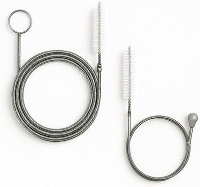 Effortless Cleaning with 61'' & 40'' Stainless Steel Pipe Cleaners - Set of 2