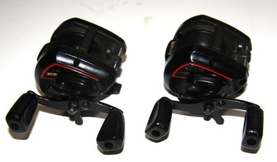 Two Vintage Ryobi V-Mag 3 Casting Reels. Made in Japan, excellent condition.