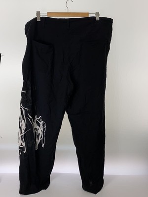 カラスパンツ 19aw Yohji Yamamoto black scandal YOHJI YAMAMOTO【BLACK Scandal】Wisdom Flared Pants | HUES