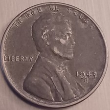 1943D Lincoln Wheat Cent