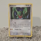 Pokémon TCG Rayquaza Holo Rare Card 3/17 Pop Series 1 Creased PSA-1 candidate