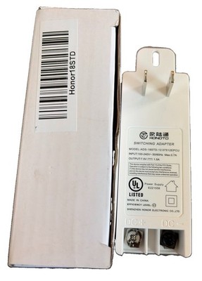 Honoto Power Supply Adapter DC Power 7.5V *New*