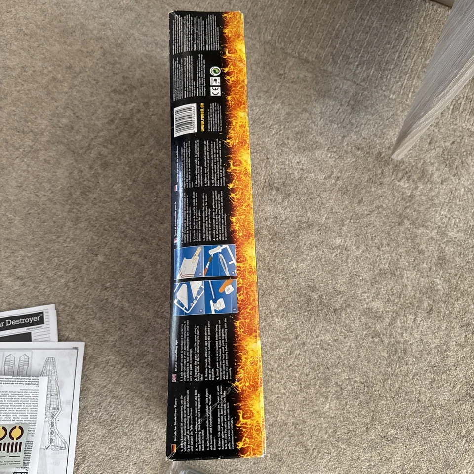 RARE REVELL 04860 STAR WARS REPUBLIC STAR DESTROYER PLASTIC MODEL KIT - Image 3 of 4