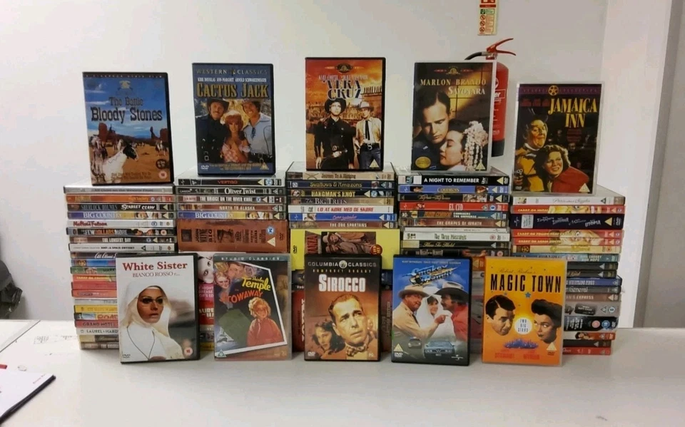 50 x Classics DVD Bundle - Vintage 30s/40s/50s/60s/70s/80s Free P&P - Image 2 of 3