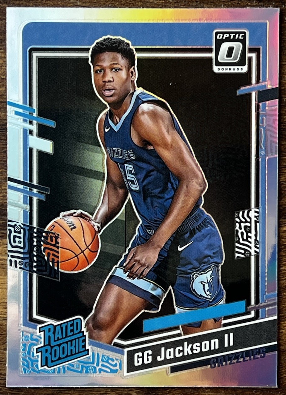 2023-24 Donruss Optic Holo Foil Rated Rookie #228 - GG Jackson - II RR RC Rookie