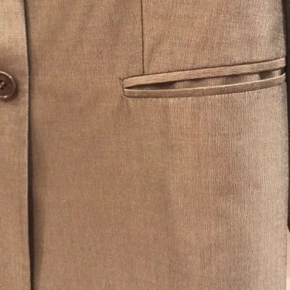 👖✨ Pantalones de vestir grises vintage de United Colors of Benetton para mujer Traje separado Foto 3 de 4