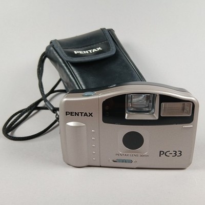 Pentax PC-33 analoge Kompaktkamera 35 mm.  