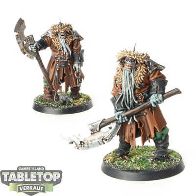 Warhammer Quest - 2x Kosargi Nightguard - bemalt