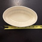 Vintage Haeger Pottery White Oval dish — photo 1