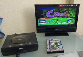 Croc : Legend of the Gobbos - Sega Saturn PAL - Tested and working - ES, PT, EN 