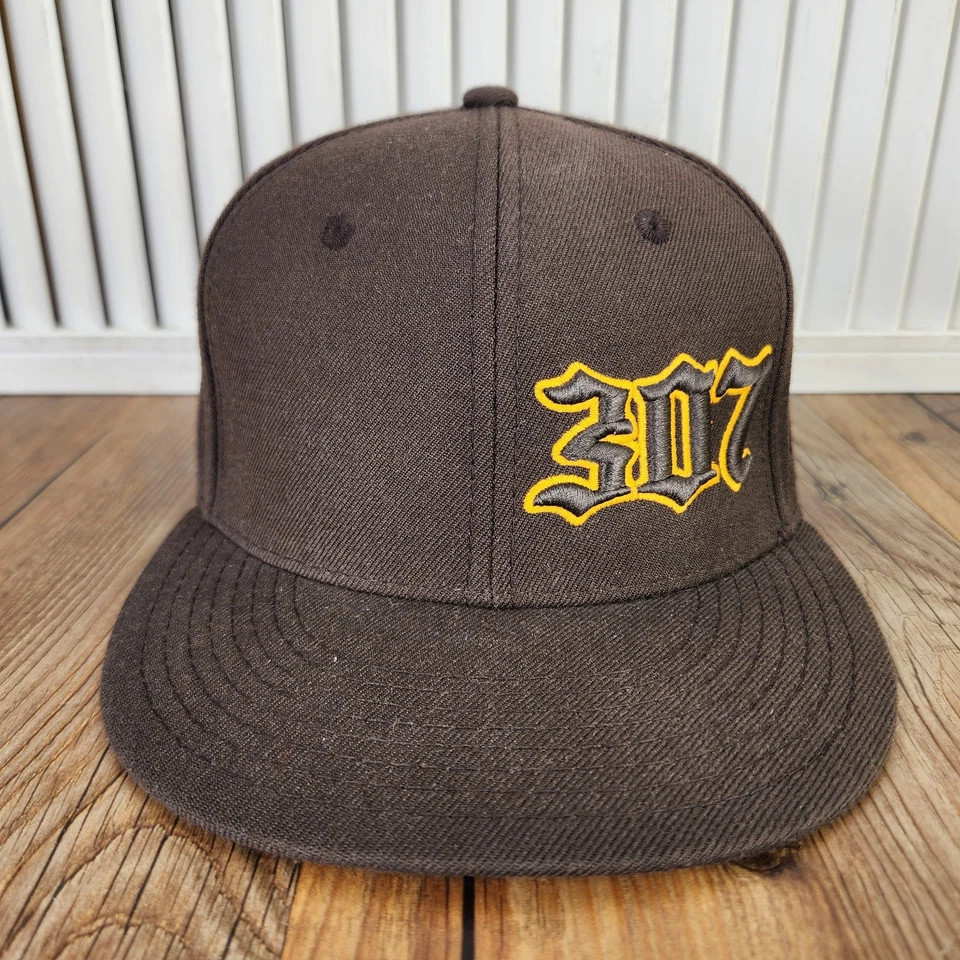 Gorra Zephyr 32/5 Picada 307 Wyoming Talla 7 1/4 Marrón Billete Plano Inglés Antiguo Foto 2 de 4