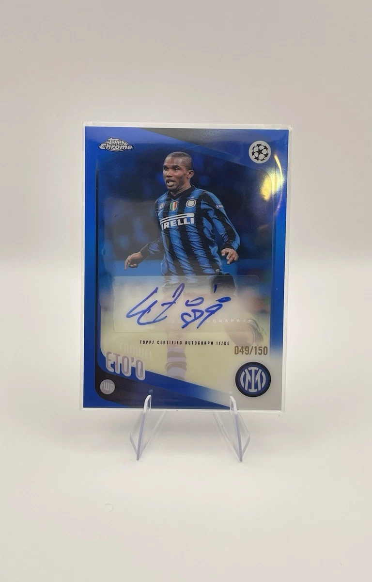 Topps UEFA Champions League Autographed Soccer Sports Trading