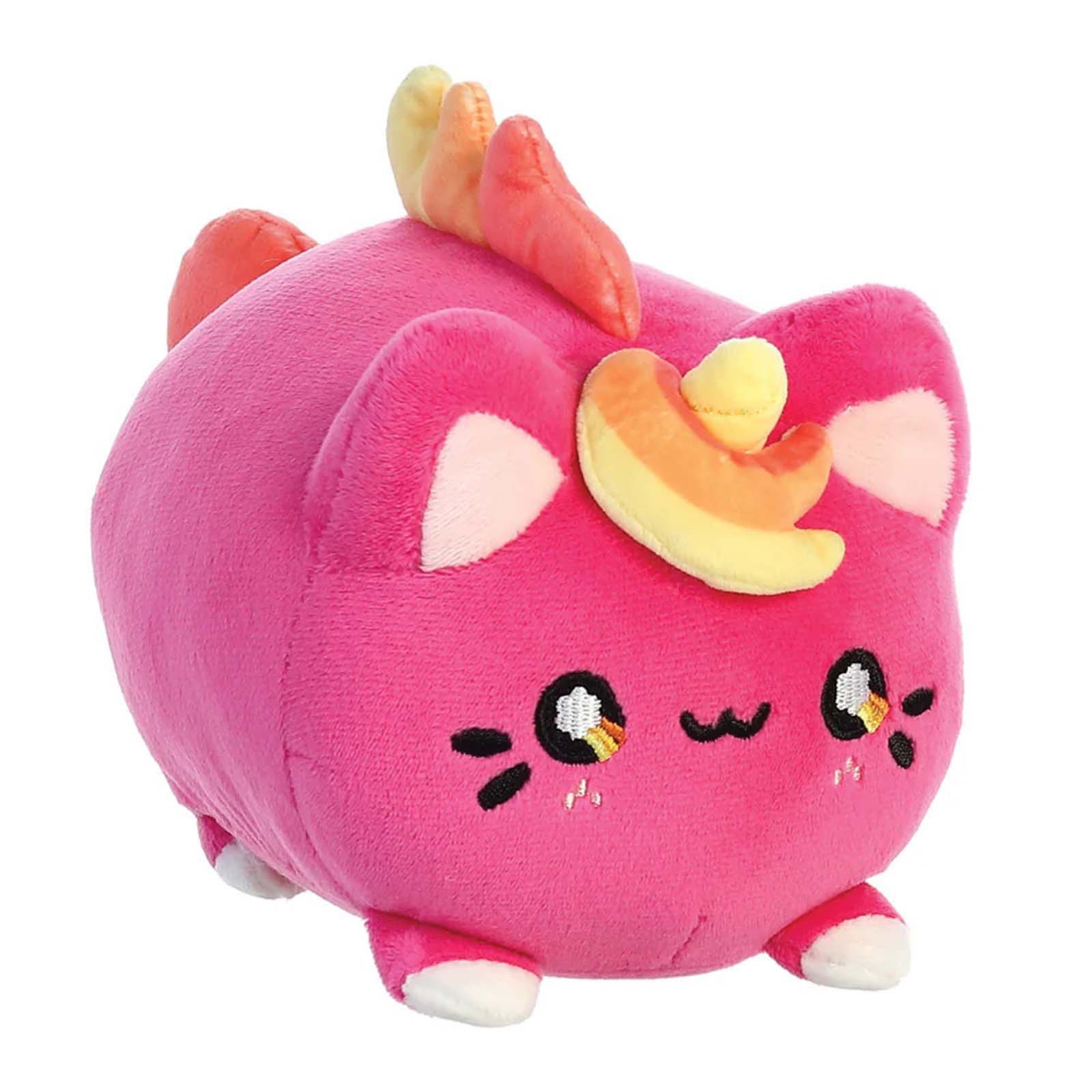 Peluche Chat Licorne Rose Meowchi 18cm | Doudou Tasty Peach