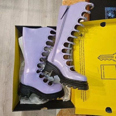 Dr Martens x Marc Jacobs Kiki Boot Size 8 Lavender