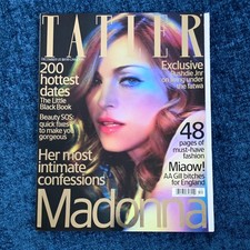 MADONNA TATLER MAGAZINE UK 2005 Confessions On A Dancefloor Promo Era