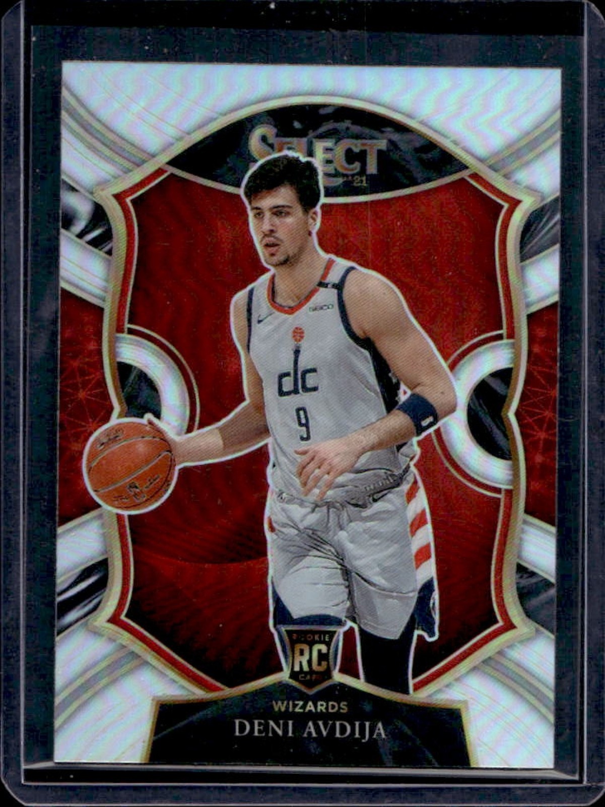 2020-21 Select Deni Avdija RC Silver Prizms Rookie Concourse #69 Wizards