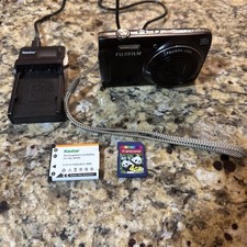 Fujifilm FinePix T500 Digital Camera, Battery, Memory Card- Tested - Read