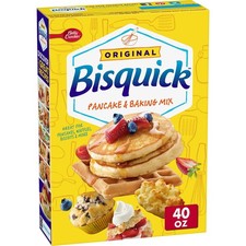 Betty Crocker Bisquick Pancake and Baking Mix, Original, 40 Ounce Pack of 1 