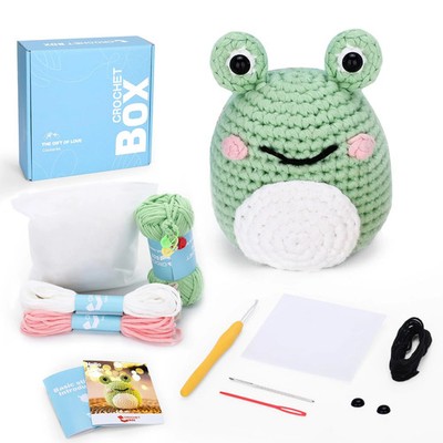 HÄKELBOX Häkelset für Anfänger - Schildkröte Häkelset, Häkeln lernen,