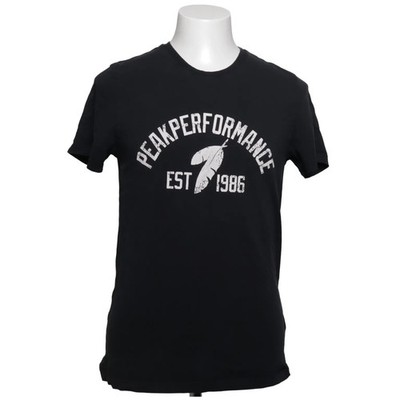 Peak Performance, T-shirt, Größe: M, Schwarz, Baumwolle, Print, Herren #Dse