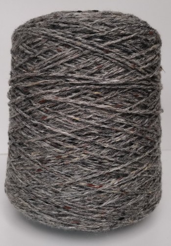 Double Knit Soft Merino Tweed Knitting Wool Cone Grey 560g (2711-Z) - Picture 5 of 5