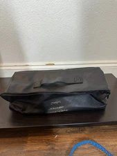 CTWWFS Leather Hair Tools Travel Bag, Airwrap Travel Case for Dyson/Shark