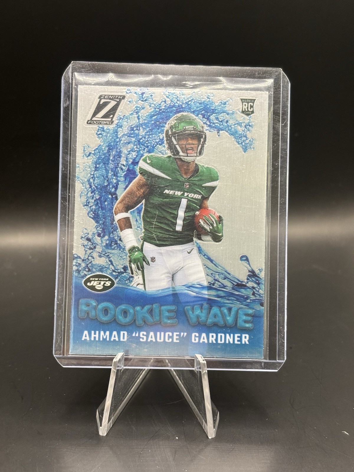 Ahmad Sauce Gardner Rookie Wave Insert (2022 Panini Zenith)