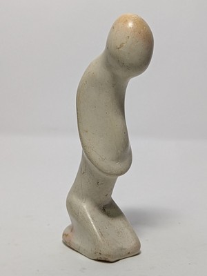 Soapstone Carved Pregnant Woman Figurine Mother To Be Statue Solid Sculpture 6''