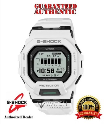 Casio G-Shock GBD200-7 Step Tracker Bluetooth Sports Trainer White Watch