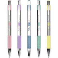 Zebra F-301 Metal Retractable Ballpoint Pen Pastel Stationery Pens Office Refill