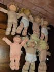 Vintage Cabbage Patch Doll Lot!!! 7 dolls Multi Race Variety 1978!!