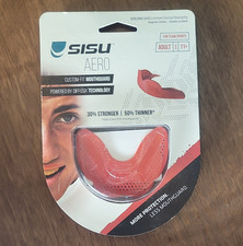 SISU AERO Custom-Fit Mouthguard Adult Unisex 11+ Red M-8706