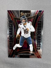 2024 Select Caleb Williams Turbocharged Rookie Card #11 Bears MINT MT RC