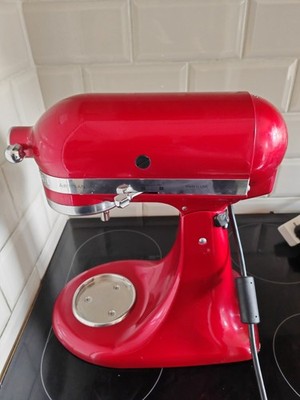 KitchenAid Artisan 5KSM150 Mixer 10 Geschwindigkeiten 4,8L Candy Apple Rot Edelstahl