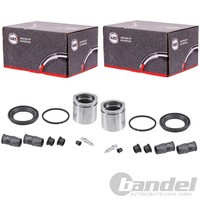 2X A.B.S. Bremssattel RAPARATUR-SATZ Vorne Passend FüR Opel Calibra Omega Vectra