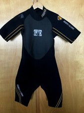 Junior Body Glove Childs Spring Shorty Wetsuit Size 8 Pro 2 2/1 Kids Youth EUC