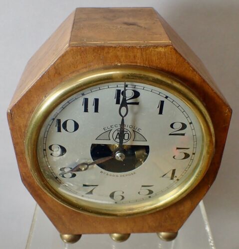 Gorgeous Art Deco Leon Hatot ATO Table Desk Electrique Clock France 1920s- 30s - Picture 2 of 19