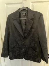 Anne Carson Brocade Blazer Jacket 