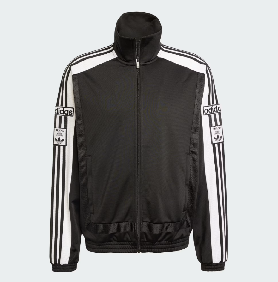 JD4254　M ADIBREAK TT　*BLACK　689860-0001 Adidas Originals Adibreak Knitted Track Top FOR MEN JD4254